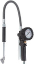 K Tool International 89005 Tire Inflator Gauge - Aluminum Die Cast, 2-1/2" Pressure Gauge, 24" Hose