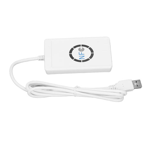 LAISANIM 13.56MHz, 50mm Contactless IC Card Reader Writer | USB NFC Copier Duplicator for Felica