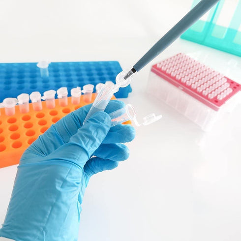 Othmro 500pcs 2ml Plastic Centrifuge Tubes with Snap Cap, Clear, Conical Bottom Storage Container for Lab Specimens