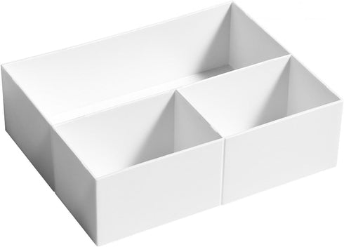 Generic Countertop 3 Desktop Storage Organizer Desktop Storage Box Pen Pencil Card Holder Divider Grid Tea Milk Bags