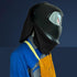 CSBOYUKEJ 2-piece welding helmet rear extension and helmet bib, made of flame-retardant cotton, with edged seal
