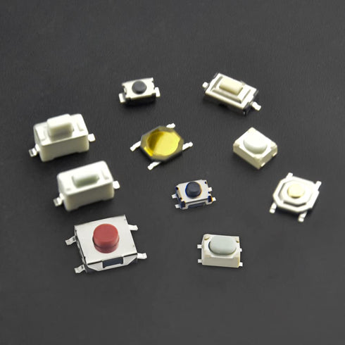 300 WMYCONGCONG Pcs Tactile Push Button Switch Micro Momentary Tactile Assortment Kit for Car Remote Control