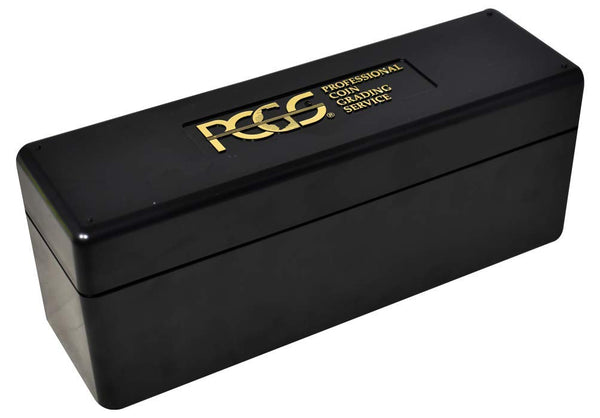 PCGS Plastic Storage Box for 20 Slab Coin Holders (Black)