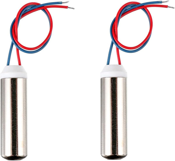 BOJACK 2PCS 7x25mm DC Coreless Motor, Waterproof Built-in Vibration 1.5-3v 8000-16000RPM for Electric Toothbrush