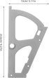 2 13cm ABOOFAN Pcs Stainless Steel Shoe Cabinet Hinges with Flip Mechanism Heavy Duty Shoe Rack Hardware Accessories