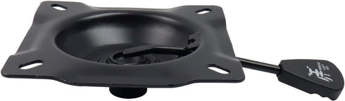 Office Chair Tilt Base, Heavy Duty Control Lift Mechanism, Black Swivel Base Plate, 5.3" x 5.3"