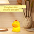OFAPLFKUR Capybara Night Light - Silicone USB Cute Baby Nightlight,Nursery Decor for Home Bedroom Birthday Dorm Easter