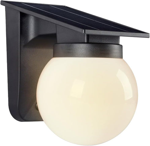 Solar Wall Lights Outdoor, 1 Pack, 3 Lighting Modes, IP65 Waterproof, Wireless