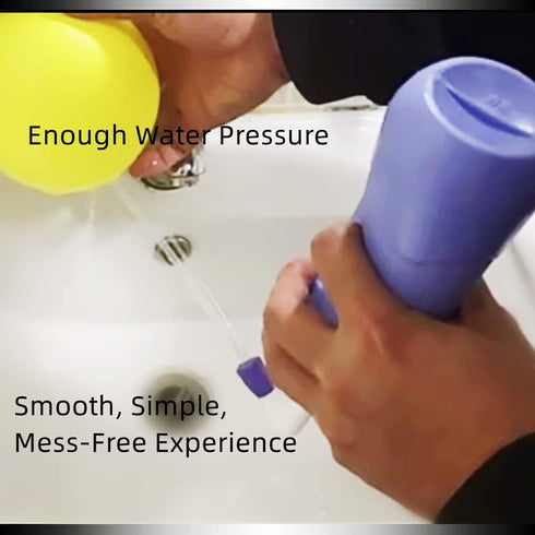 -17oz(500ml) Nozzle 2 Nozzles Portable Travel Bidet Handheld Bottle for Personal Cleansing Extended - Personal Hygiene