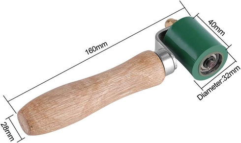 Silicone Roller, 40mm High Temperature Hand Roller Tool for PVC/TPO/EPDM Roofing and Vinyl Decking