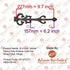 10.9 Inch False/Faux/Dummy (2 Pack, Adonai Hardware Izehar Heavy Duty Antique Cast Iron Strap Hinge Fronts Black Powder