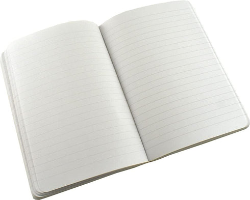 Zequenz Classic 360 Signature Series - A6 Small, Black, Ruled, Soft Bound Journal, 200 Sheets / 400 Pages