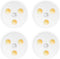 USB Rechargeable Motion Sensor Night Lights,Cabinet Lights, 3 Color Temperatures,Wireless Stick On