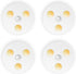 USB Rechargeable Motion Sensor Night Lights,Cabinet Lights, 3 Color Temperatures,Wireless Stick On