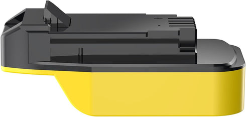 Dual-Tool Battery Adapter for Black and Decker 20v MAX Tools, Compatible with DeWalt 20v MAX Battery, 1 Adapter Only