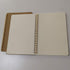Softcover Spiral Notebook, Kraft Cover, 50 Sheets (100 Pages) Blank, 10 Notebooks Per Pack, A5, Brown