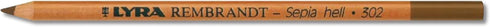 LYRA Rembrandt Art Specials Pencil, Sepia, Grease-Free, Light Brown, 1 Pencil (2031001)