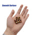 maierke 72PCS M6 Nut,M6 11mm/12mm/13mm/15mm/20mm Metric Barrel Nuts Cross Dowel Slotted Nuts Furniture x Nut Kit