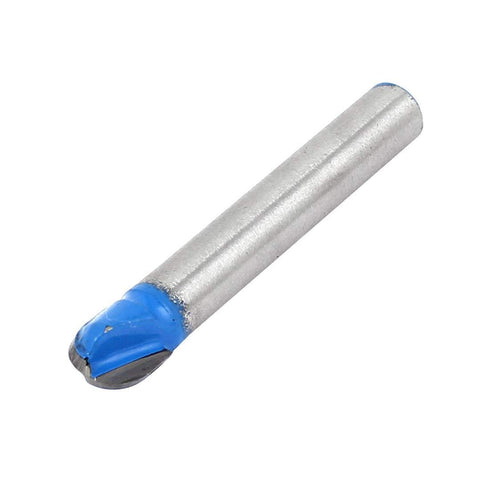 2 Pack 5/16 Inch Diameter Core Box Router Bit, 2-Flute Round Nose Router Bits with 1/4 Inch Shank