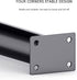 KGUDYS 4 Screws,Black-8cm(3.15in) pcs Furniture Legs,Support Feet,Height Adjustable,Replacement Sofa,TV Cabinet,Bedside
