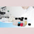 Clear Glass Vials with Screwcap, Empty Bottles for Liquid Sampling, 50 pcs 10 ml