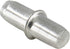 Piutouyar 50Pcs 5mm Shelf Pins Cabinet Shelf Pegs Metal Nickel Shelf Support Pegs Heavy Duty Shelf Bracket Pegs