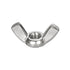 uxcell #10-24 25 304 Wing Nut Pcs, Stainless Steel Butterfly Wing Nuts Fasteners Parts Hand Twist Tighten Wing Nuts