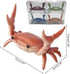 in,4PCS) DDRIC Cute Crab-Shaped Pen Holder, Realistic Desk Crab Pen Holder, Creative Funny Weightlifting Crabs Shaped