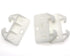 FDXGYH 10 Pcs Plastic Drawer Guides, Drawer Track Guides for Dressers and Drawer Systems, White