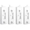 Window Latch Locks, 4 Pack Plastic Construction Spring Loaded Tilt Latch Replacement for Windows
