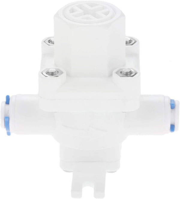 RO Water Pressure Relief Valve, 1/4" OD Hose Quick Connection Water Pressure Reducing Regulator for RO System