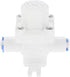RO Water Pressure Relief Valve, 1/4" OD Hose Quick Connection Water Pressure Reducing Regulator for RO System