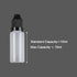 50PCS 15ml LDPE Plastic Thin Tip Dropper Bottles, Small Empty Squeeze Bottles with Black Caps, BPA Free