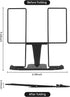 Book Stand for Reading: Adjustable Holder for Recipes, Textbooks, and Music Books