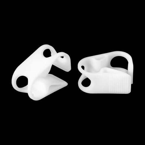 PATIKIL Plastic Tube Tubing Clamps, 2Pcs Adjustable Hose Clamp Clip for Laboratory Pinch Valve