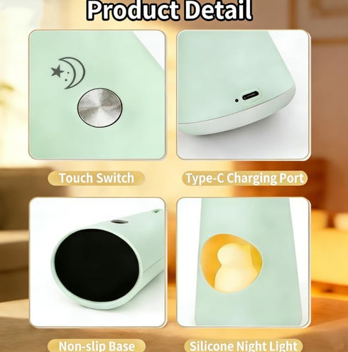 Vaofrean Light,3 Dimmable LED Desk Lamps for Home Office-Rechargeable Touch-Control Desk Way Color Temperature