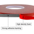 DGSL Double Sided Tape - 0.47 in x 108 Ft Heavy Duty Mounting Adhesive Tape for LED Strip Lights, Black