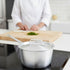 Soro Essentials 2.5 1.5 mm - qt. Aluminum Tapered Sauce Pan Lid Thickness- Multipurpose Cooking Sauce Pan Cover
