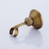dDanke Wall Mounted Adjustable Shower Head Holder with Brass Swivel Base Universal Fit for Handheld Shower (Antique)