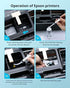 Printer Cleaning Kit for Inkjet Printers HP/Brother/Epson/Canon, Printhead Cleaning Kit, Nozzle Liquid (100ml)