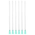 PATIKIL 6Pcs 18Ga x 5 Inch Dispensing Needle Tips Stainless Steel and Plastic Glue Needle Tube Blunt Tips