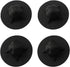 Linnkyfloa 4pcs Covers(16mm) Camping Chair Leg Caps Rubber Feet Protectors, Moon Chair Leg Covers, Folding Chair Foot
