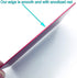 Metal Business Cards Anodized Aluminum Plaque Plate, 86X54X0.8mm (Red, Blank, 10PCS)