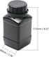 Othmro 2Pcs 8.5oz Plastic Bottles Lab Chemical Reagent Bottles 250ml Wide Mouth Liquid Solid Round Bottles Sample Storage Container Sealing Storage Bottles with Cap for Food Stores Black 1.57x4.52in by Othmro