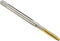 uxcell Metric Machine Tap M2 x 0.4mm H2 Titanium Coated High Speed Steel Screw Thread Tapping Tool