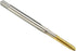 uxcell Metric Machine Tap M2 x 0.4mm H2 Titanium Coated High Speed Steel Screw Thread Tapping Tool