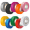 Electrical Tape Matte Rainbow 10 Colors Pack 3/4-Inch by 60 Feet, Waterproof and Durable with Strong Adhesive