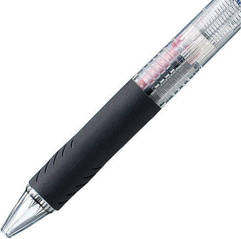 Uni Ballpoint Pen Jetstream 0.38mm, 3 Color Black, Red, Blue Ink, Transparent (SXE340038.T)