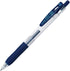 Zebra Sarasa Clip Gel Ballpoint Pen, 0.4, Blue Black, 10 Pieces
