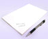 Memo Pads - 10 Note Pads with 50 Sheets Each, Scratch Pads, Writing Pads (5.5 x 8.5 inches)